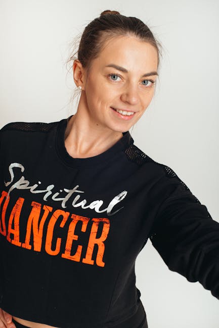 Portrait of Viktoriia Hrytsenko, a confident and happy yoga practitioner